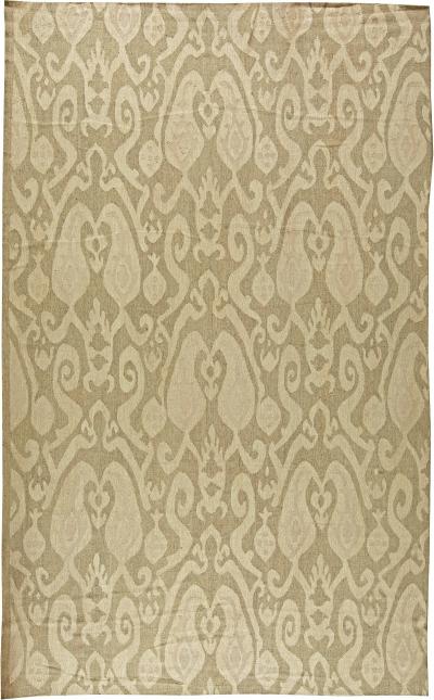 Doris Leslie Blau Collection High Quality Beige Flat Weave Kilim Rug