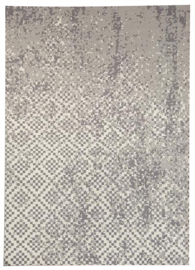 Doris Leslie Blau Collection High Quality Gray Petra Design Abstract Wool Rug