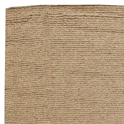 Doris Leslie Blau Collection High Quality Modern Solid Brown Flat Weave Wool Rug