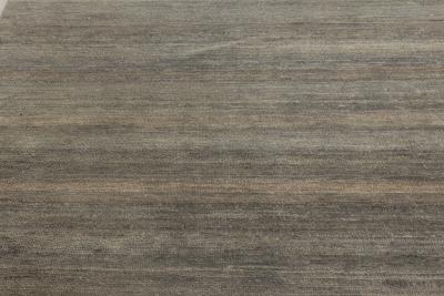 Doris Leslie Blau Collection High Quality Oversized Modern Gray Handmade Rug