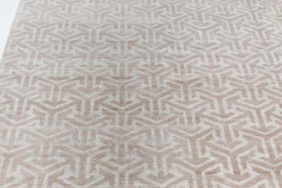 Doris Leslie Blau Collection High Quality Oversized Terra Rug in Natural Wool