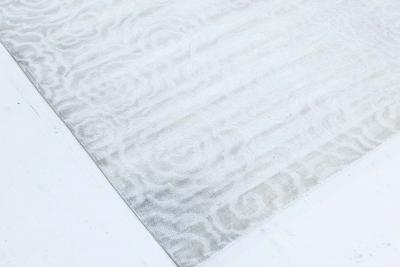 Doris Leslie Blau Collection High quality Camelia Silver White Handmade Silk Rug