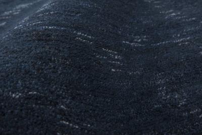 Doris Leslie Blau Collection High quality Contemporary Solid Midnight Rug II