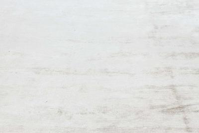 Doris Leslie Blau Collection High quality Contemporary Solid White Beige Rug