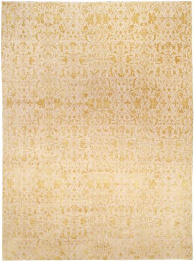Doris Leslie Blau Collection High quality Floral S7 Tibetan Handmade Rug