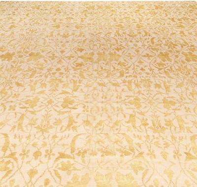Doris Leslie Blau Collection High quality Floral S7 Tibetan Handmade Rug
