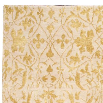 Doris Leslie Blau Collection High quality Floral S7 Tibetan Handmade Rug