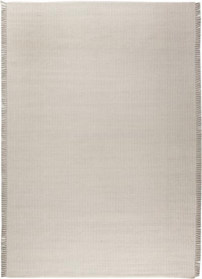 Doris Leslie Blau Collection High quality Modern Beige Gray Flat Weave Wool Rug