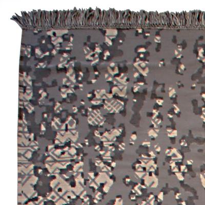 Doris Leslie Blau Collection Large Gray Petra Design Abstract Wool Rug