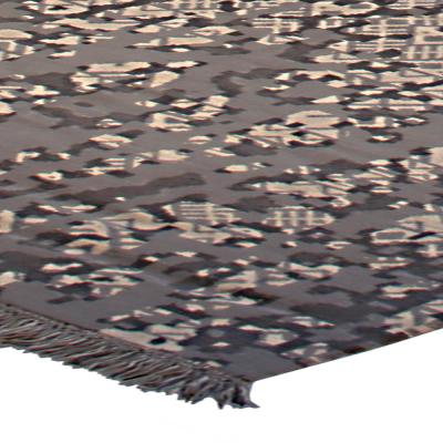 Doris Leslie Blau Collection Large Gray Petra Design Abstract Wool Rug