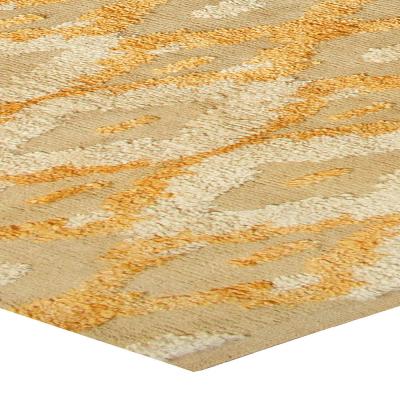 Doris Leslie Blau Collection Large One of a kind Bold Kasuri Handmade Wool Rug