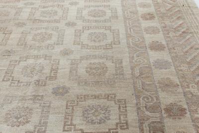 Doris Leslie Blau Collection Large Samarkand Style Geometric Handmade Wool Rug