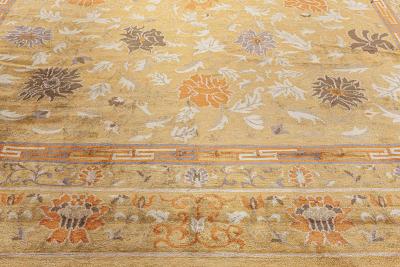 Doris Leslie Blau Collection Lotus Design Silk Rug