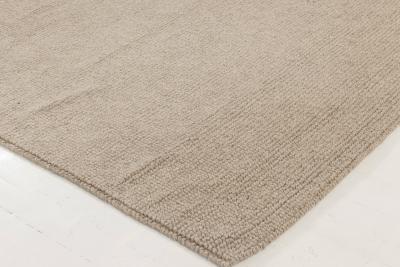 Doris Leslie Blau Collection Modern Brown Flat Weave Wool Rug