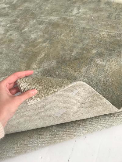 Doris Leslie Blau Collection Modern Eskayel Reflection Handmade Silk Rug