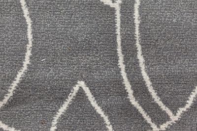 Doris Leslie Blau Collection Modern Hummingbird Silver Handmade Wool Silk Rug