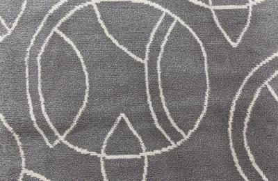 Doris Leslie Blau Collection Modern Hummingbird Silver Handmade Wool Silk Rug