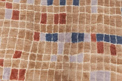 Doris Leslie Blau Collection Modern Multi color Pool Tile Geometric Design Rug