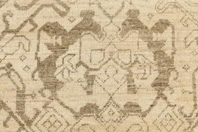 Doris Leslie Blau Collection Modern Oversized Oushak Style Handmade Wool Rug