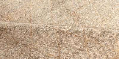 Doris Leslie Blau Collection Modern Soho Gold Hand Knotted Wool Rug
