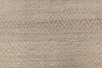 Doris Leslie Blau Collection Modern Striped Brown Gold Gray Flat Weave Wool Rug