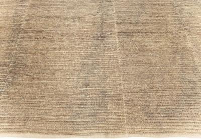 Doris Leslie Blau Collection Modern Textural Marsh Rug in Neutral Colors