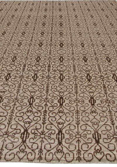 Doris Leslie Blau Collection Modern Traditional Samarkand Hand Knotted Wool Rug