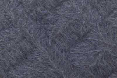 Doris Leslie Blau Collection Navy Blue Geometric Goat Hair Rug