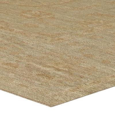 Doris Leslie Blau Collection One of a kind Oushak Beige Brown Handmade Wool Rug