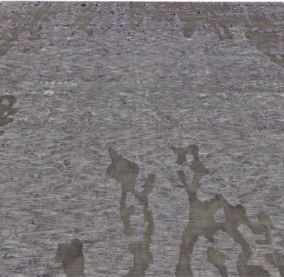 Doris Leslie Blau Collection Oversized Contemporary Handmade Wool Silk Rug