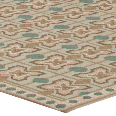 Doris Leslie Blau Collection Oversized Geometric Flat Weave Wool Rug