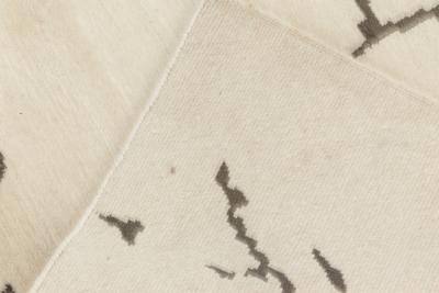 Doris Leslie Blau Collection Oversized Indefinite White and Black Rug