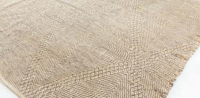 Doris Leslie Blau Collection Oversized Modern Moroccan Design Flat Weave Rug