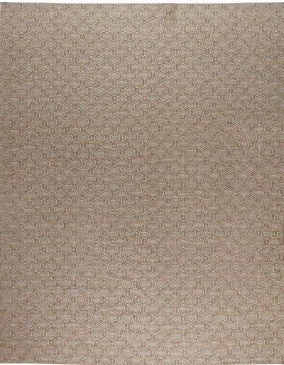 Doris Leslie Blau Collection Oversized Venetto Botanic Handmade Wool Rug