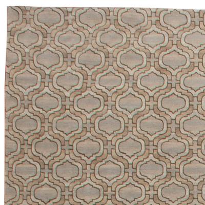 Doris Leslie Blau Collection Oversized Venetto Botanic Handmade Wool Rug