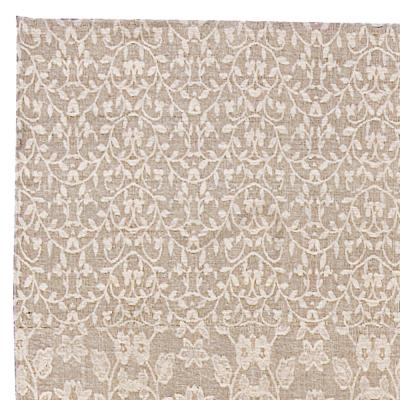 Doris Leslie Blau Collection Patchwork Like MM Gray Handmade Wool Rug