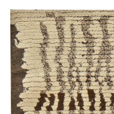 Doris Leslie Blau Collection Small Tribal Style Moroccan Wool Area Rug