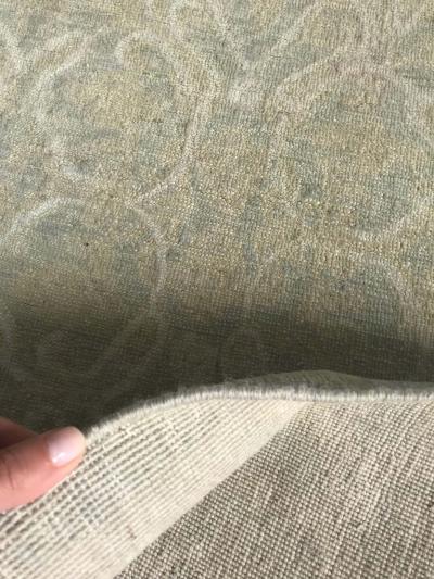 Doris Leslie Blau Collection Tabriz Design Brown and Beige Handmade Wool Rug