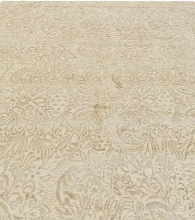 Doris Leslie Blau Collection Tibetan S10 Design Handmade Wool Silk Rug