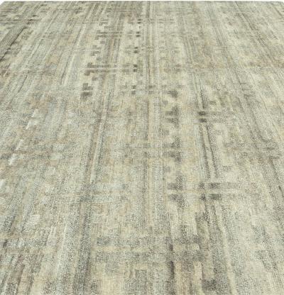 Doris Leslie Blau Collection Tibetan Terra Rug in Natural Wool