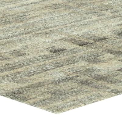 Doris Leslie Blau Collection Tibetan Terra Rug in Natural Wool