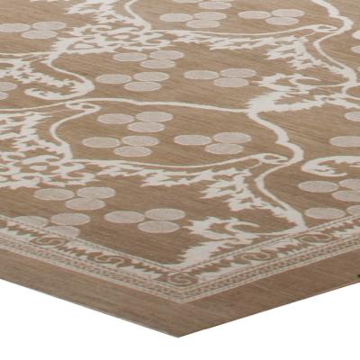 Doris Leslie Blau Collection Traditional European Inspired Beige White Wool Rug
