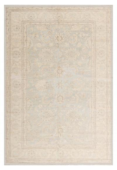 Doris Leslie Blau Collection Traditional Inspired Tabriz Botanic Beige Wool Rug