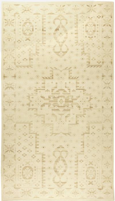 Doris Leslie Blau Collection Traditional Oriental Inspired Beige Handmade Rug