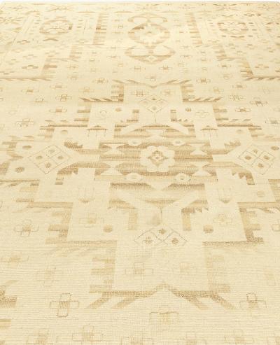Doris Leslie Blau Collection Traditional Oriental Inspired Beige Handmade Rug