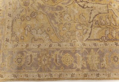 Doris Leslie Blau Collection Traditional Oriental Inspired Yellow Wool Rug