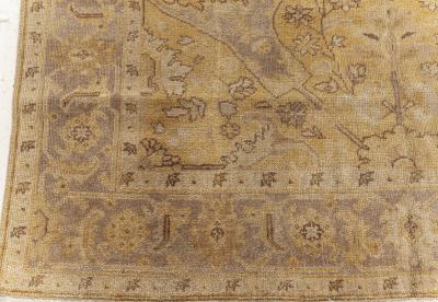 Doris Leslie Blau Collection Traditional Oriental Inspired Yellow Wool Rug