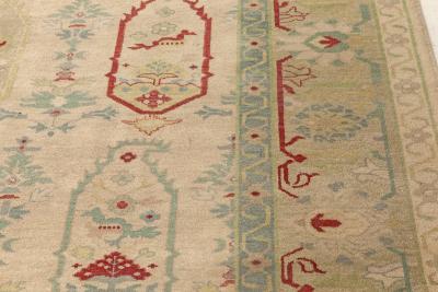 Doris Leslie Blau Collection Traditional Oushak Design Handmade Wool Rug