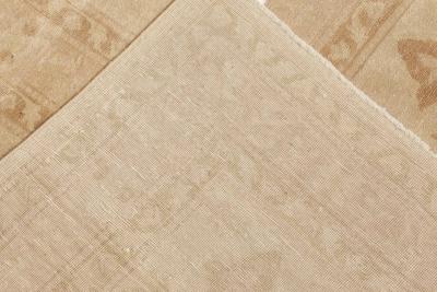 Doris Leslie Blau Collection Traditional Tabriz Inspired Beige Handmade Wool Rug