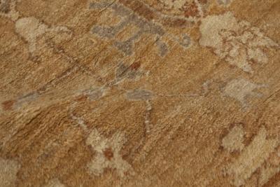 Doris Leslie Blau Collection Traditional Tabriz Inspired Beige Rug Fragment 